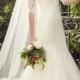 Essense of Australia LACE WEDDING DRESSES WITH SLEEVES STYLE D1748