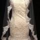 Alencon Lace Mantilla Bridal Veil  - PRIMROSE