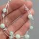 Mint Multi-strand Bracelet - Pastel Green Bridesmaids Jewellery - Aqua Bracelets - Spearmint Bridal Party Gifts - Sage Wedding Accessories