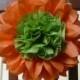10 Open Tissue Paper Sunflowers, 10 inch, Gerberas for Pews, Chairs, with ties, Daisy,Tree Peony