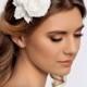 Bridal Rose Hair Piece - Bridal Hair Flower Clip -  Wedding Hair Accessories