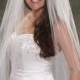 Bridal Veil Plain Cut 1 Layer Veil Elbow Length 36 Veils Traditional Veils 108 Wide Veils Tulle Veil Ivory Veils Diamond White Veils