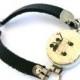 Honeymoon Jewelry - Bride Bracelet - Wine Cork Bracelet - Leather Bracelet - Vineyard Wedding - Custom Size - Recycled - Uncorked