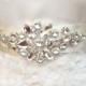 Rhinestone Bridal Sashes Wedding Crystal Sash Belt