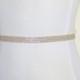 GLORIA Gold Rhinestone Beaded Bridal Sash,3 Row Crystal Sash,Bridesmaids,Wedding Gown Belt