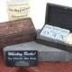 Unique Groomsmen Gift, 6 Engraved Whiskey Stones in Personalized Rectangle Box, The Perfect Valentine's, Birthday present for Whisky Lovers