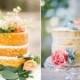 13 Beautiful Naked Wedding Cakes