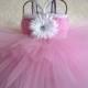 Pink tutu dress baby to toddler birthday dress, Special Occasion, Princess Party Dress, flower girl dress