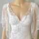 White Lace WEDDING Dress BOHEMIAN wedding Dress VINTAGE Wedding Dress Sz Small