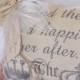 And They Lived Happily Ever After Ring Bearer Pillow by Burlap and Linen Co