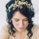 Wedding hair accessories, wedding crown Wood Nymph - Style no. 2048