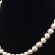16 Inches Genuine Pearl Necklace, AA  Pearl Necklace, Genuine Pearl Necklace, Free 7mm AAA Pearl Studs from ADARNA GALLERY