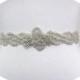 LAILA - Crystal Rhinestone Bridal Beaded Sash Belt, Wedding Dress Sash, Bridal Crystal Belts