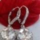 Mothers Day gift ideas, Gift mom, wedding gift, bridesmaid earrings, bridal jewelry, silver earrings, cubic zirconia, Weddings