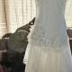Flapper 1920s wedding dress handmade lace dress great gatsby wedding dress