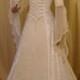 Ivory wedding dress, medieval dress, wedding dress, handfasting dress, renaissance wedding, fantasy dress, custom made