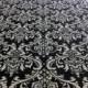 Special of the week Black and White Damask Aisle runner