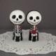 Skeleton Wedding Toppers
