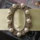 Oval sparkle bridal wedding brooch, buckle sparkling supply, rhinestone crystal sash, rhinestone sash brooch, crystal brooch belt sash