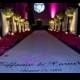 Wedding Aisle Runner with Painted Monogram  (Multiple Lengths)- Free Monogram with Numerical Date*