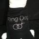 Ring Bearer Doggie Companion Shirt  -   Ring Dog Wedding Tee   Dog Wedding Rhinestone T-shirt