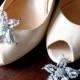Starfish Shoe Clips. Original Australian Crystals Starfish. Beach Wedding Rhinestones -Starfish Collection-401