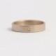 Engagement Ring or Wedding Band in Ethical Matte Gold with Argyle diamond