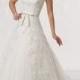 Enchanting Sweetheart Ball Gown Satin Bridal Lace Wedding Dress