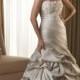 New Style Court Train Pick Up Skirt Lace-up Mermaid/Trumpet Bridal Luxury Wedding Dress