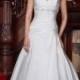 Refined And Elegant Crystals Sweetheart Natural Floor-Length A-Line Cheap Bridal Wedding Dress