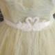 Bridal gown belt, wedding dress accent, pearl swan waist sash, wedding accessories