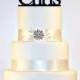 Wedding Cake Topper Personalized with YOUR FIRST NAMES