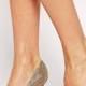 Miss KG Gold Glitter Bow Detail Peep Toe Shoes