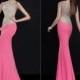 New Designer 2015 Fashion Sweep Tarik Ediz Mermaid Evening Dresses Sheer Crystal Beads Special Occasion Dresses Party Formal Gowns Dress Online with $136.18/Piece on Hjklp88's Store 