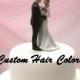 Personalized Wedding Cake Topper - Funny Bride and Groom - Cheeky "Main Squeeze" - Weddings - Cake Topper - Modern - Fun Cake Topper