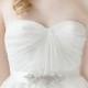 Wedding Dress Sash Bridal Lace Belt Crystals and Pearls Bridal Sash Belt Beaded Dress Sash Accessory for Bride