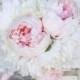 Silk Bride Bouquet Peony Peonies Shabby Chic Vintage Inspired Rustic Wedding (Item Number 140271)