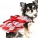 Candy Cane Kisses Dog Dress