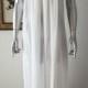 Christian Dior Lingerie White Lace Top Gown