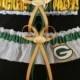 Green Bay Packers  Wedding Garter Set Football Charm Sport