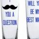 Ask Groomsman Mustache Mug, I MUSTACHE You A Question; Ask Groomsmen Mustache, Will you be my groomsman?