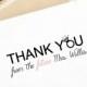 Printable DIY Thank You Card for weddings, engagement party, bridal shower
