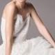Randi Rahm - Fall 2015 - Elodie Platinum One-Shoulder Ball Gown Wedding Dress With Silk Satin Belt