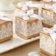 Rustic With Lace Kraft Favor Box (Set Of 24)
