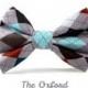 ON SALE Dog Bow Tie in The Oxford, Removable and Adjustable, Bow Tie for Dogs and Weddings, Made to Order in Your Choice of Size