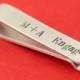 Custom Skinny Tie Bar - Personalized Tie Clip - Perfect Groomsmen Gift - Father's Day