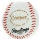 Wedding Party, Ring Bearer Gift Monogrammed Personalized Keepsake Baseball