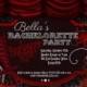Burlesque Bachelorette Party Invitation, Bachelorette Invitations