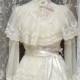 Romantic Cowgirl Wedding Dress,Altered Couture Wedding Dress,Gunne Sax Style Dress,Mori Girl,Shabby Chic Wedding, Victorian Bridal Gown