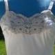 wonder  maid cream dress slip union label size 36 bust